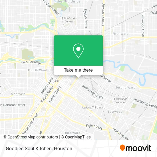 Goodies Soul Kitchen map