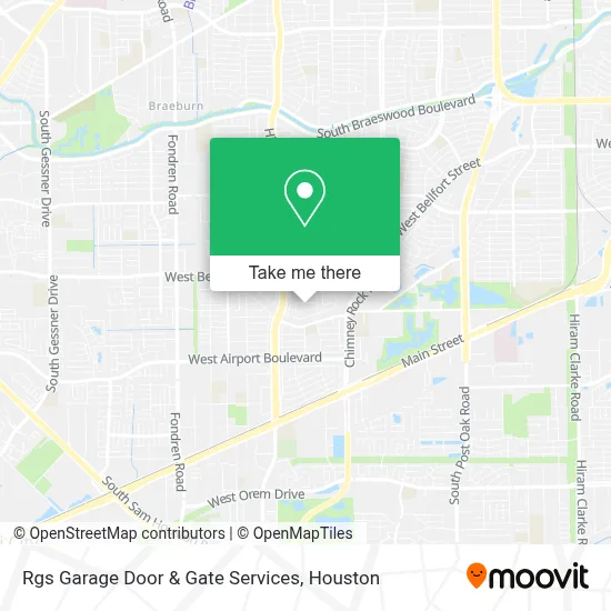 Rgs Garage Door & Gate Services map