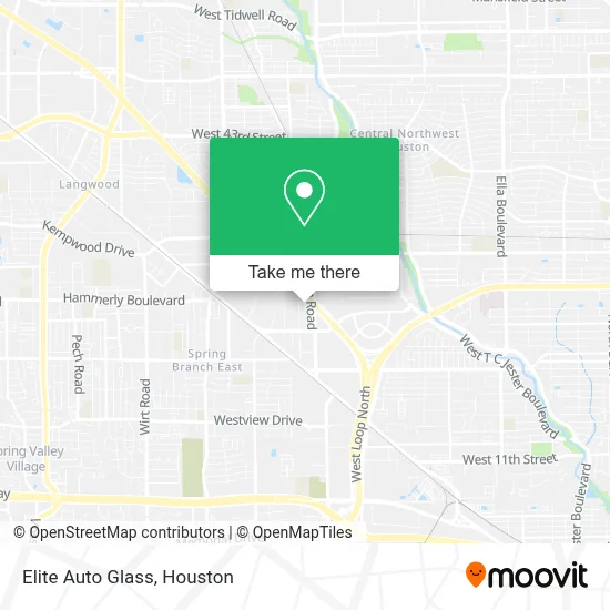 Elite Auto Glass map