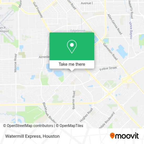 Watermill Express map