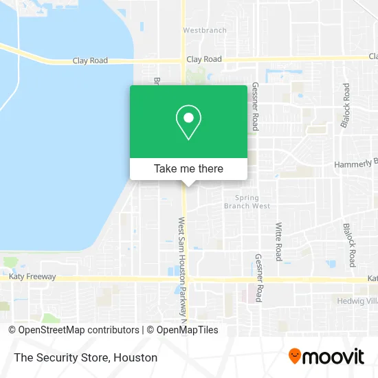 The Security Store map