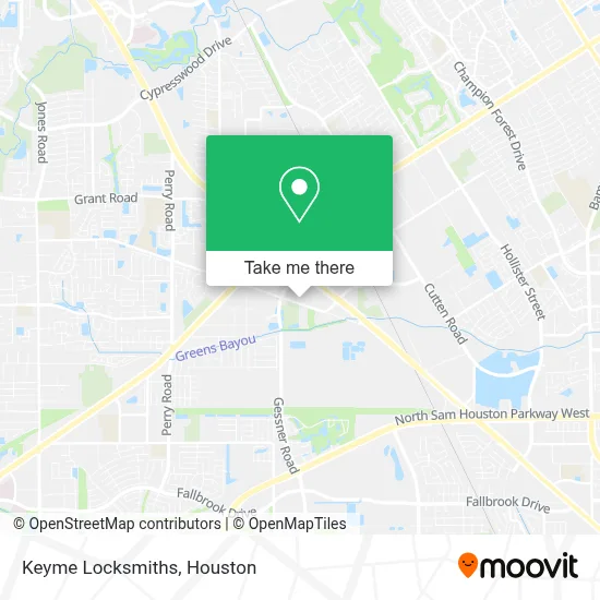 Keyme Locksmiths map