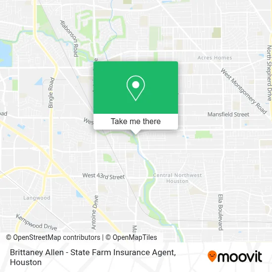 Brittaney Allen - State Farm Insurance Agent map