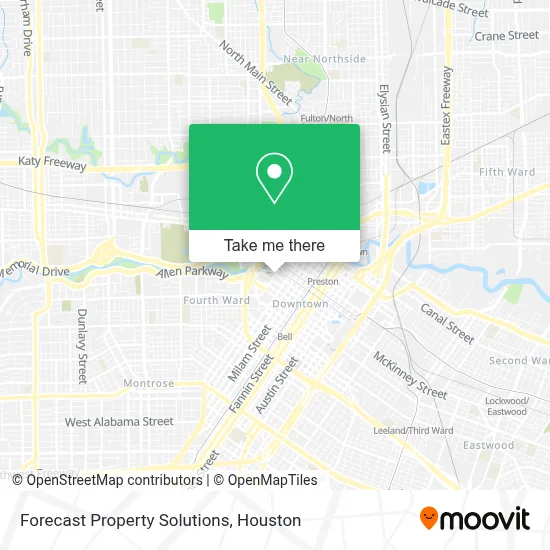 Forecast Property Solutions map