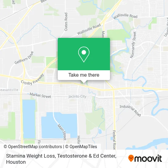 Stamina Weight Loss, Testosterone & Ed Center map