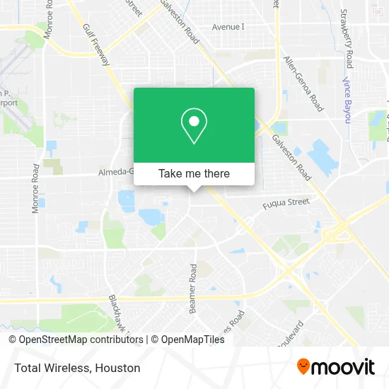 Total Wireless map