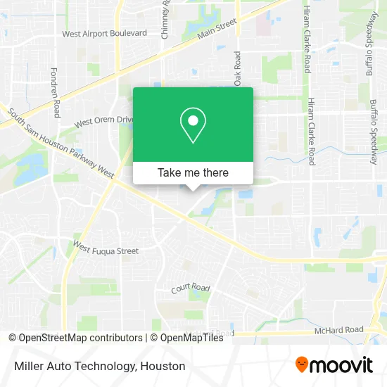 Miller Auto Technology map