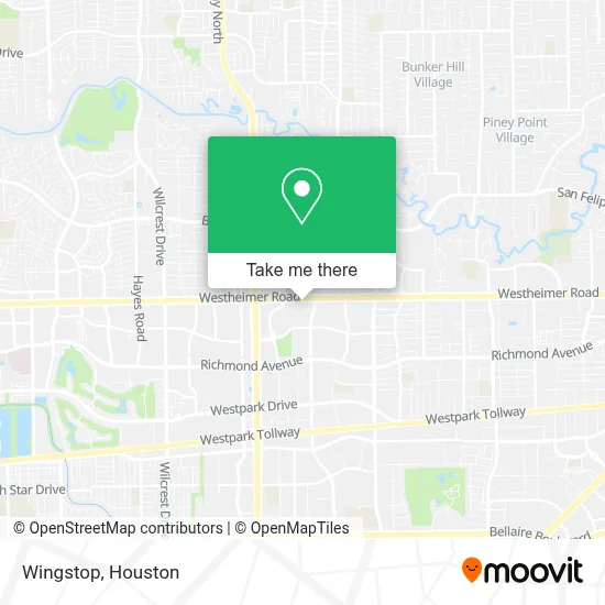 Wingstop map