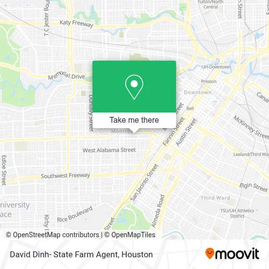 David Dinh- State Farm Agent map