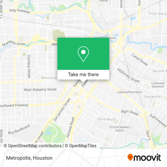 Metropolis map