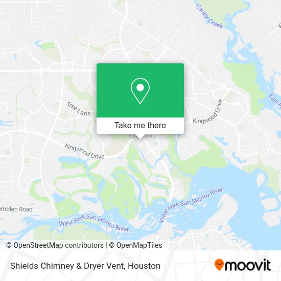 Shields Chimney & Dryer Vent map