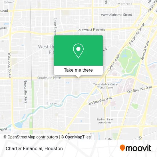 Charter Financial map