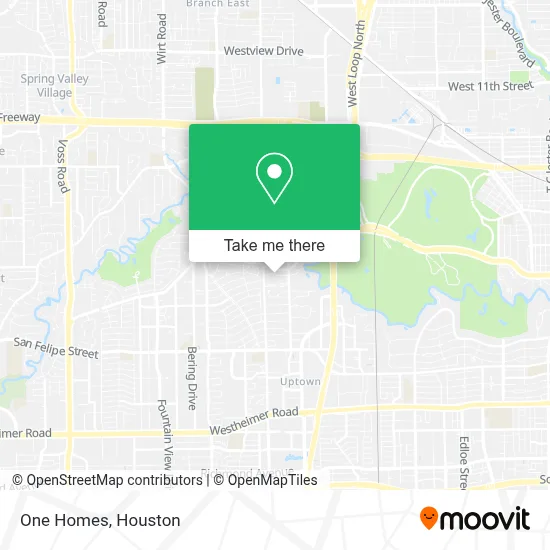 One Homes map
