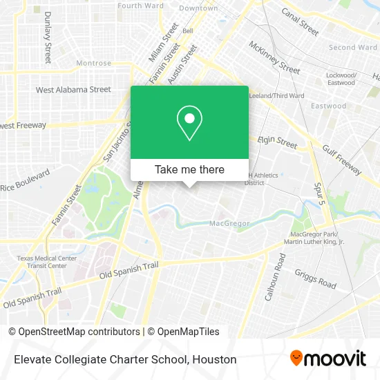 Elevate Collegiate Charter School map