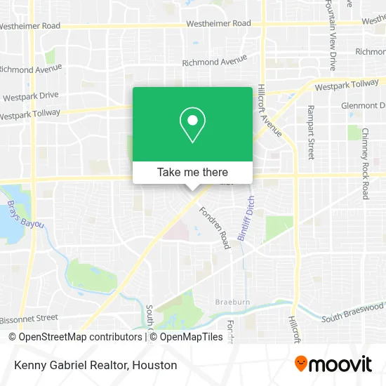 Kenny Gabriel Realtor map
