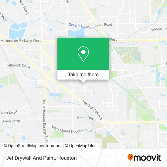 Jet Drywall And Paint map