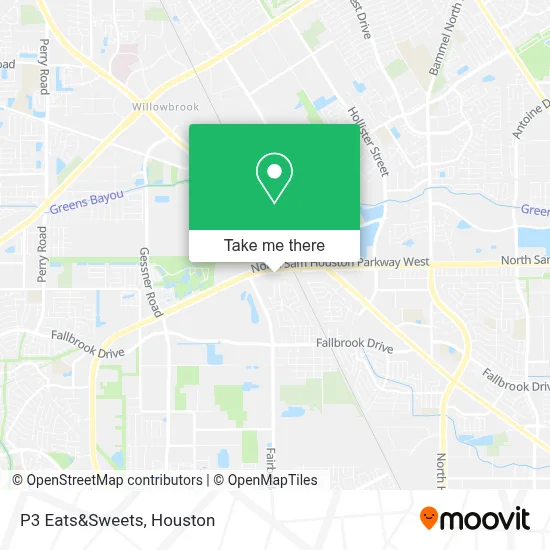 P3 Eats&Sweets map