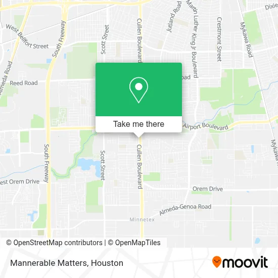 Mannerable Matters map