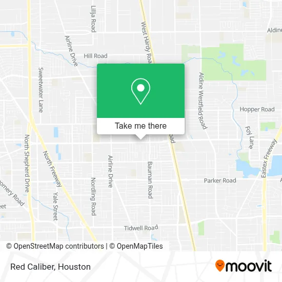 Red Caliber map