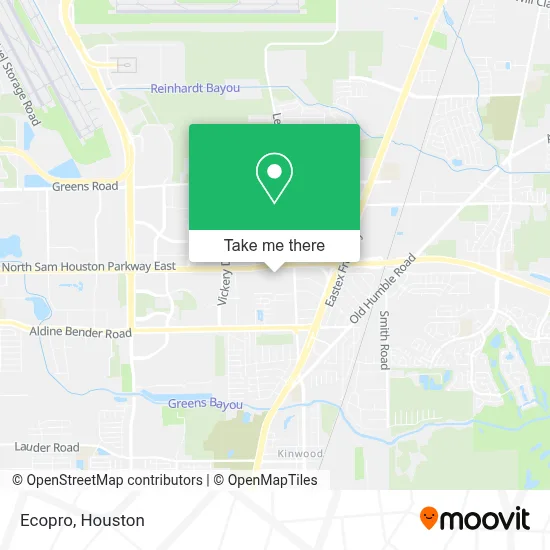 Ecopro map