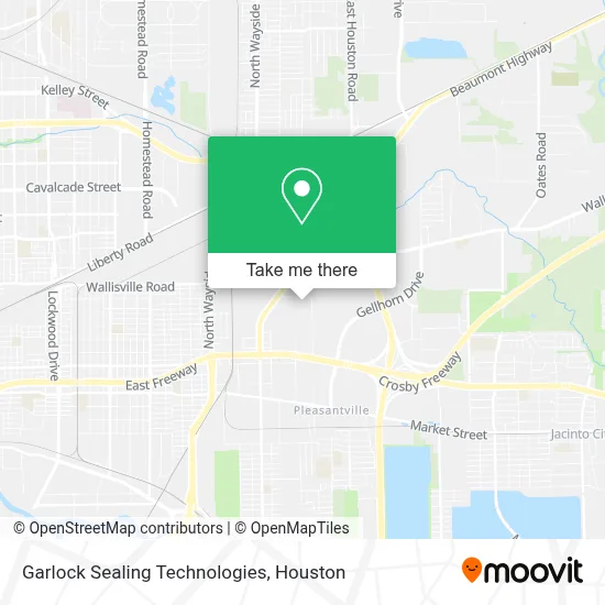 Garlock Sealing Technologies map
