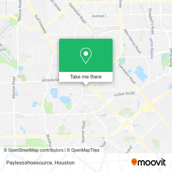 Paylessshoesource map
