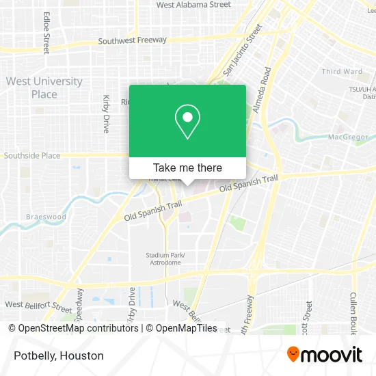 Potbelly map