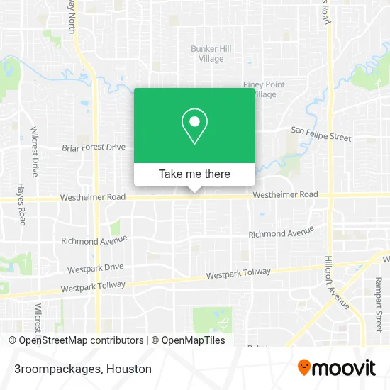 3roompackages map