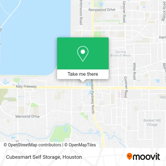 Cubesmart Self Storage map