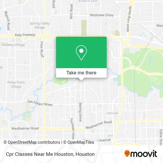 Cpr Classes Near Me Houston map