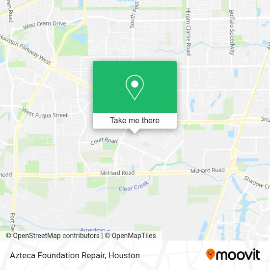 Azteca Foundation Repair map