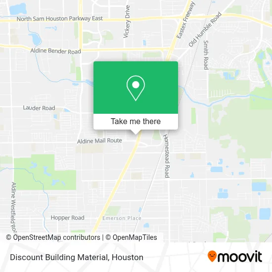Discount Building Material map