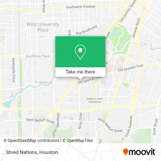 Shred Nations map