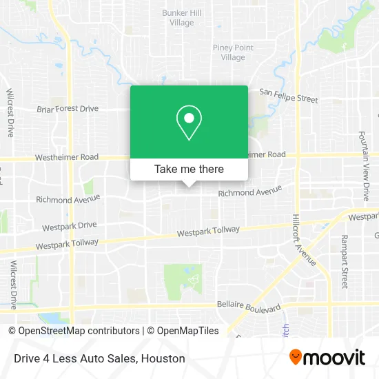 Drive 4 Less Auto Sales map