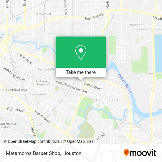 Matamoros Barber Shop map