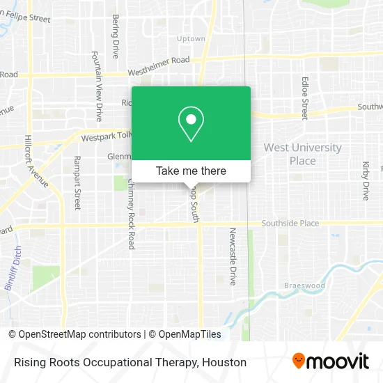 Rising Roots Occupational Therapy map