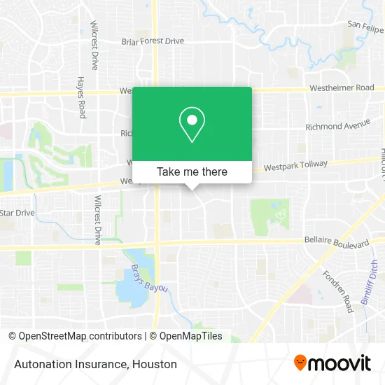 Autonation Insurance map