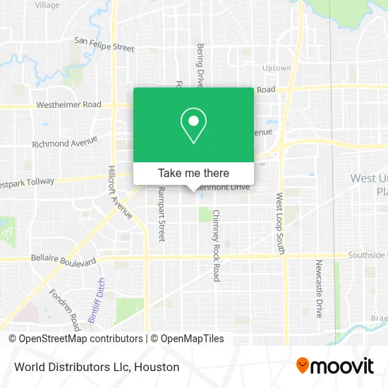 World Distributors Llc map