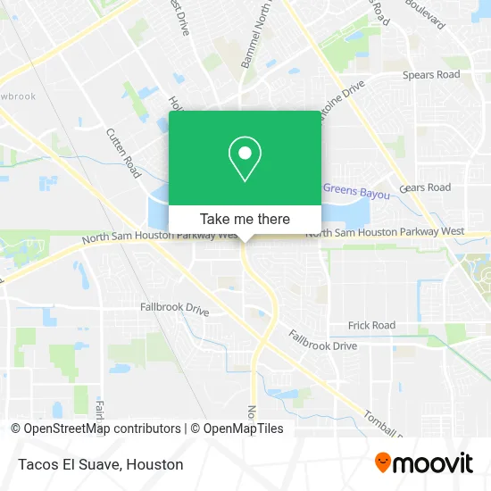 Tacos El Suave map