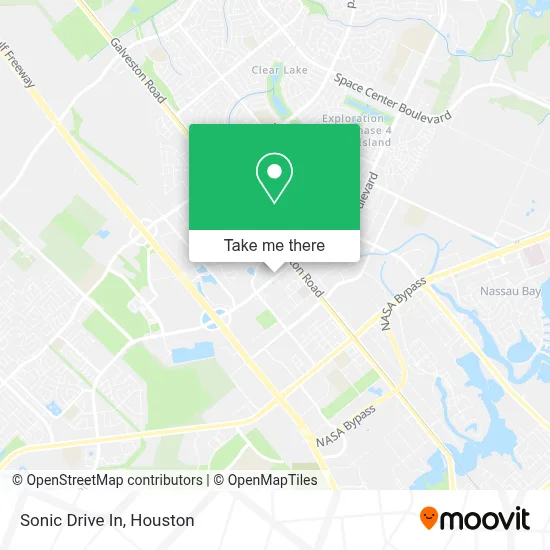 Sonic Drive In map