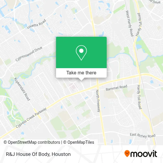 R&J House Of Body map