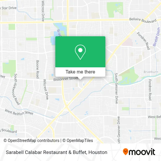 Sarabell Calabar Restaurant & Buffet map
