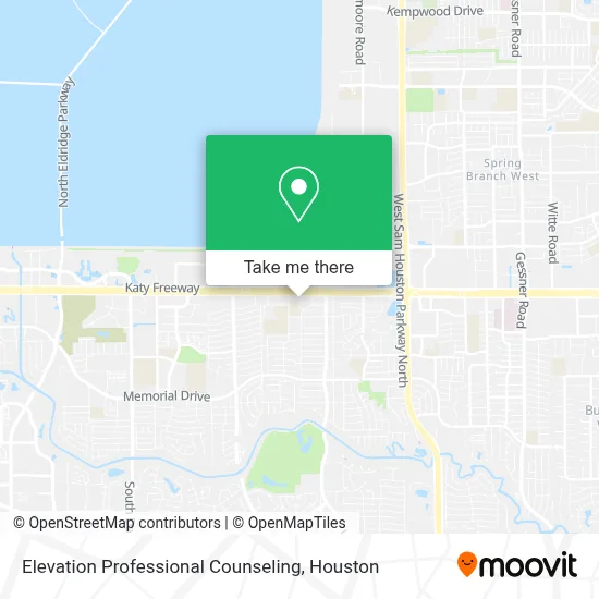Elevation Professional Counseling map