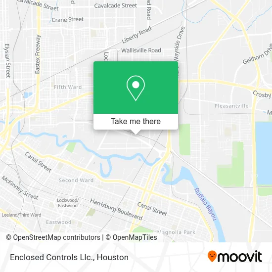 Enclosed Controls Llc. map