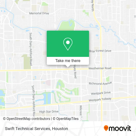 Swift Technical Services map
