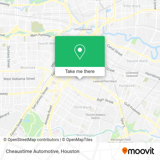 Cheauxtime Automotive map