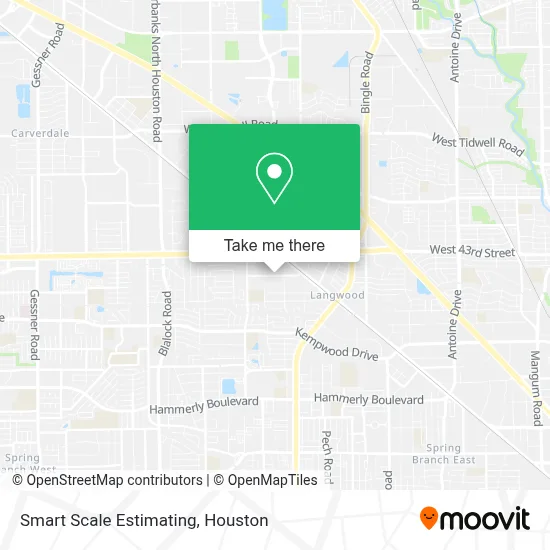 Smart Scale Estimating map