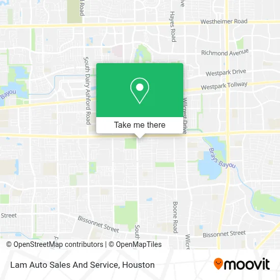 Lam Auto Sales And Service map
