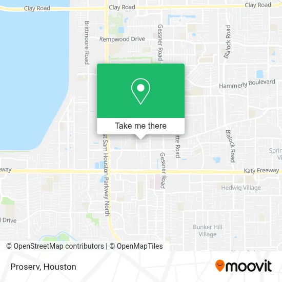Proserv map