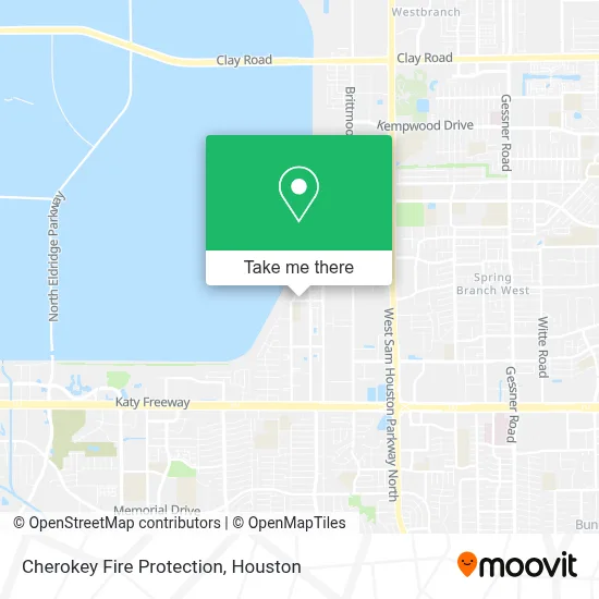 Cherokey Fire Protection map